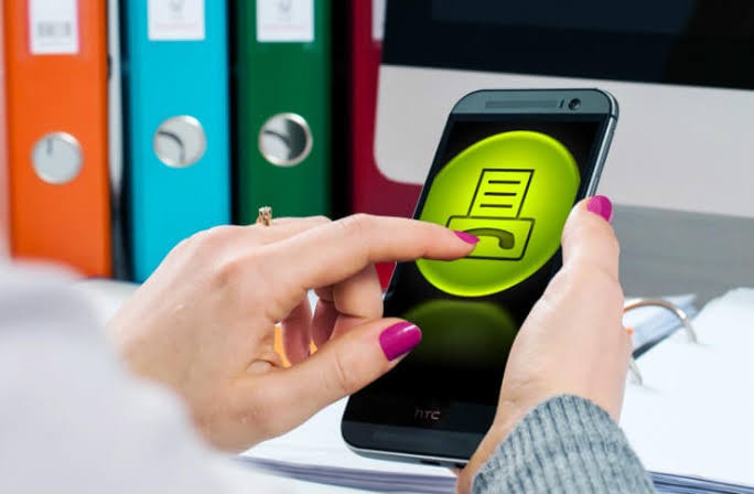 Mobile and online fax document transmission