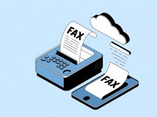 Mobile and online fax document transmission