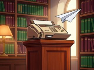 Online fax and mobile document transmission