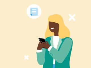 Online fax and mobile document transmission